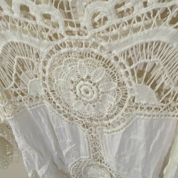 Lace Cotton  Top - Picture 4 of 5